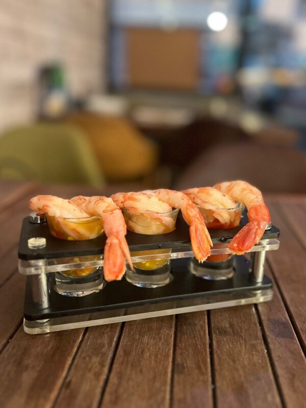 Red Prawn Sashimi Shooter (6pcs)